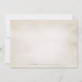 Botanische groenery , behalve de datum save the date (Achterkant)