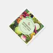 Botanische Groenten Lokaal Boerenlabel Servet (Hoek)