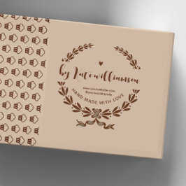  botanische handgemaakt door rubberstempel