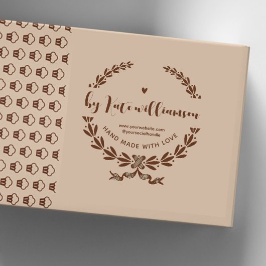  botanische handgemaakt door rubberstempel