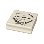  botanische handgemaakt door rubberstempel (Stempel)