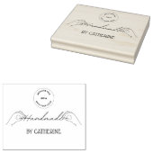 Botanische handleiding gemaakt door (aangepaste na rubberstempel (Gestempeld)