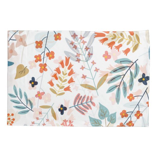 Botanische Harmonie |  Planten van Florence Kussensloop (Achterkant-Links)