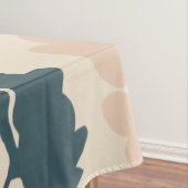 Botanische Herfst bloemen en bladeren Patroon Tafelkleed (Voorbeeld)