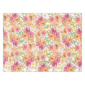 Botanische herfst bloemrijke waterverf bruiloftssh tafelkleed (Voorkant (Horizontaal))