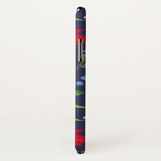 Botanische Herfst Planten Patroon iPhone Case (Achterkant / rechts)