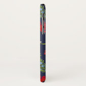 Botanische Herfst Planten Patroon iPhone Case (Achterkant/links)