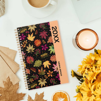 Botanische herfstbladeren Herfst gebladerte naam Planner