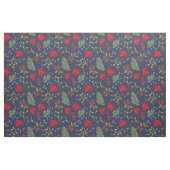 Botanische herfstplanten patroon stof (Fat Quarter)