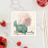  Botanische Hortensia 80ste Verjaardagsfeest PN Servetten (Insitu)