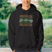 Botanische Hugelkultur Tuinieren Plant Lover Hoodie