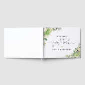 Botanische Hydrangea's Trouwgastenboek Gastenboek (Volledig)