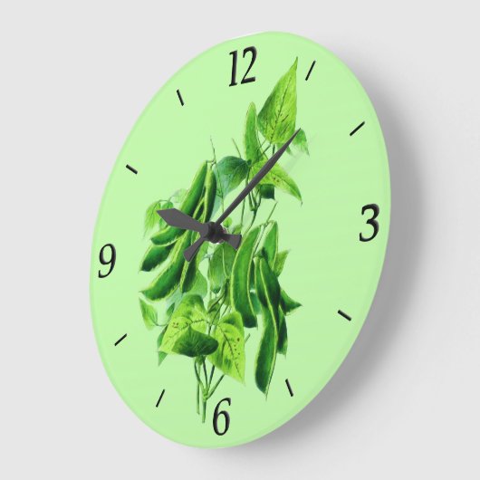  botanische illustratie, bonenwijn grote klok (Hoek)