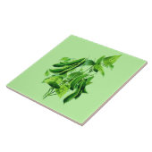  botanische illustratie, bonenwijn tegeltje (Zijkant)