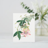 botanische illustratie briefkaart (Staand voorkant)
