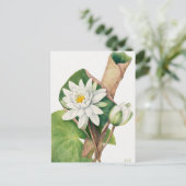  botanische illustratie briefkaart (Staand voorkant)