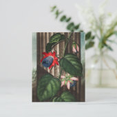  botanische illustratie briefkaart (Staand voorkant)