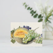  botanische illustratie briefkaart (Staand voorkant)