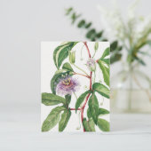  botanische illustratie briefkaart (Staand voorkant)