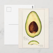 botanische illustratie briefkaart (Voorkant / Achterkant)