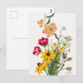 botanische illustratie briefkaart (Voorkant / Achterkant)