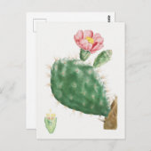 botanische illustratie briefkaart (Voorkant / Achterkant)