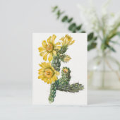  botanische illustratie briefkaart (Staand voorkant)