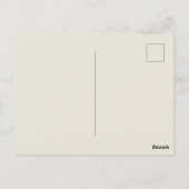 botanische illustratie briefkaart (Achterkant)