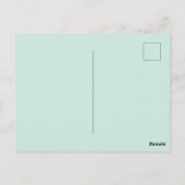 botanische illustratie briefkaart (Achterkant)