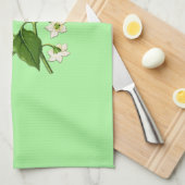  botanische illustratie, Chili Pepper Theedoek (Quarter Fold)