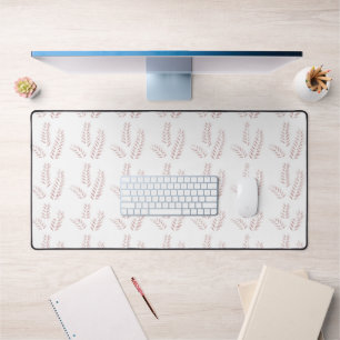  Botanische Illustratie – Elegante Bloemkunst Bureaumat