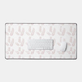 Botanische Illustratie – Elegante Bloemkunst Bureaumat (Keyboard & Muis)