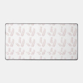 Botanische Illustratie – Elegante Bloemkunst Bureaumat (Voorkant)