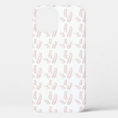  Botanische Illustratie – Elegante Bloemkunst Case-Mate iPhone Case (Achterkant)