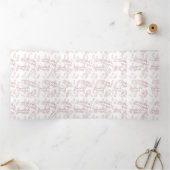  Botanische Illustratie – Elegante Bloemkunst Drieluik Kaart (Binnen)