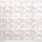  Botanische Illustratie – Elegante Bloemkunst Drieluik Kaart (Binnenkant midden)