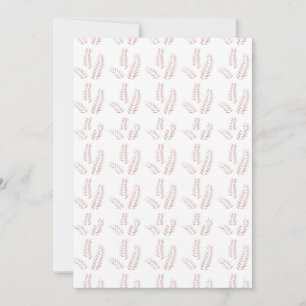 Botanische Illustratie – Elegante Bloemkunst Feestdagenkaart