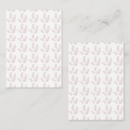 Botanische Illustratie – Elegante Bloemkunst Notitiekaartje