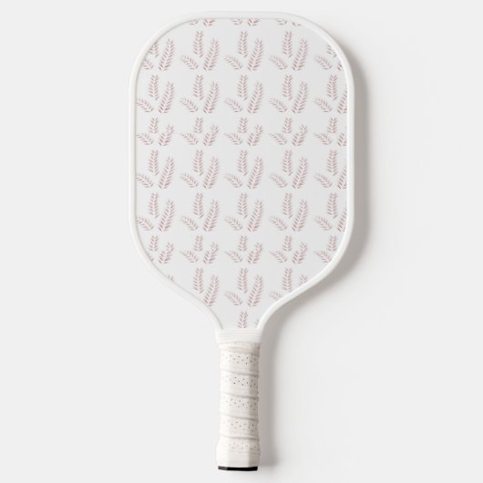 Botanische Illustratie – Elegante Bloemkunst Pickleball Paddle (Achterkant)