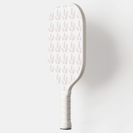  Botanische Illustratie – Elegante Bloemkunst Pickleball Paddle (Links)