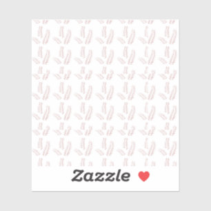  Botanische Illustratie – Elegante Bloemkunst Sticker