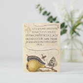  botanische illustratie feestdagenkaart (Staand voorkant)