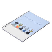 Botanische Illustratie Moderne huis planten Notitieboek (Linkerzijde)
