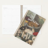  Botanische Illustratie Musrooms Planner (Display)
