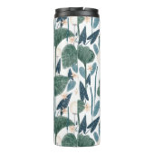 Botanische illustratie Plant Mam Monogram Thermosbeker (Achterkant)