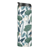 Botanische illustratie Plant Mam Monogram Thermosbeker (Geroteerd rechts)