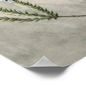  botanische illustratie poster (Hoek)