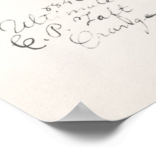  botanische illustratie poster (Hoek)