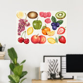 Botanische illustratie poster (Thuiskantoor)