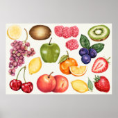 Botanische illustratie poster (Voorkant)